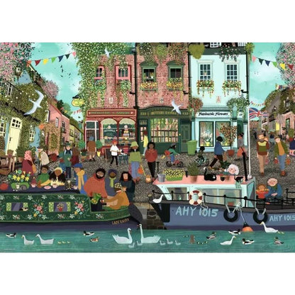Ravensburger Puzzle 1000 Pzs Riverside Town 12000814