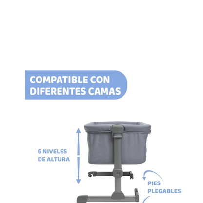 Chicco Cuna Next2Me Essential 08087042670 Stone Re_Lux