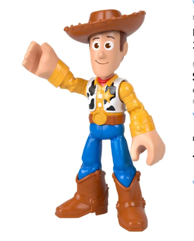 Fisher Price Toy Story Woody Xl 23cm Jmd33