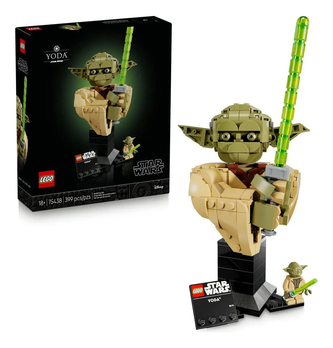 Lego Star Wars Busto De Yoda 75438 399 Yoda