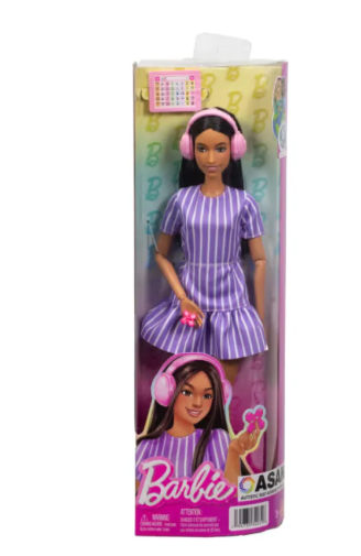 Barbie Fashionista Muñeca Autismo Jjn58