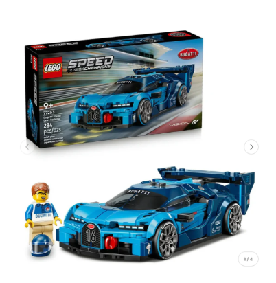 Lego Speed Champions: Coche Hiperdeportivo Bugatti Vision GT 77253