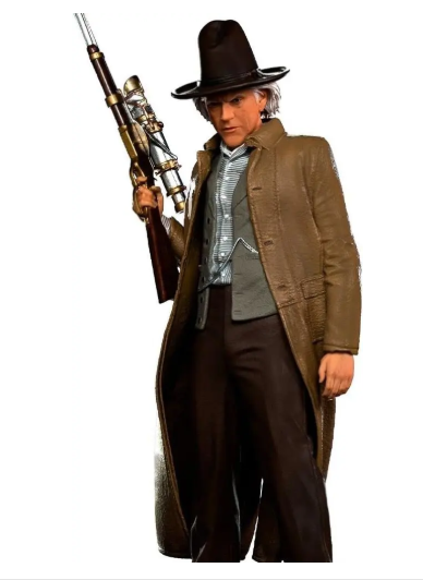 Figura Doc Brown Back To The Future Iii 59521 Iron Studios