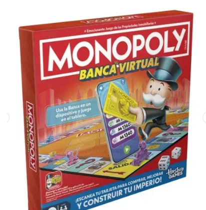 Hasbro Juego de Mesa Monopoly App Banking G14245732
