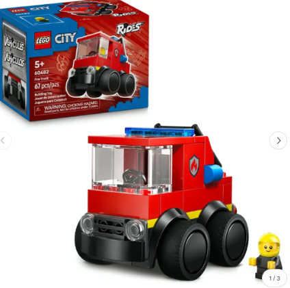 Lego City Vehículos: Camión de Bomberos 60482