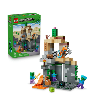 Lego Minecraft: La Mazmorra De Zombis 21587 284 Calabozo