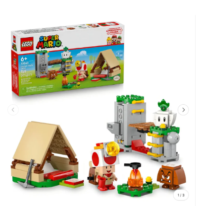 Lego Super Mario: Campamento del Capitán Toad 72040