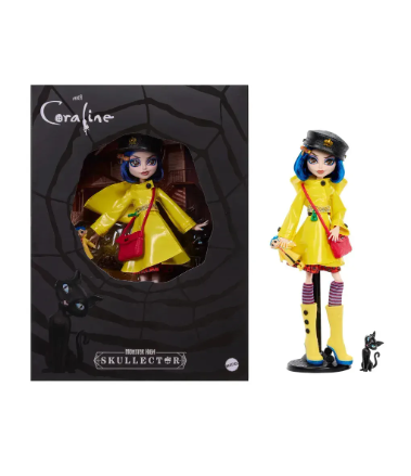 Monster High Skullector Muñeca De Colección Coraline Jhk65