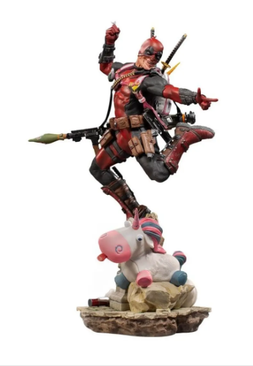 Figura Deadpool Deluxe Bds Art 1:10 Marvel Comics 90097