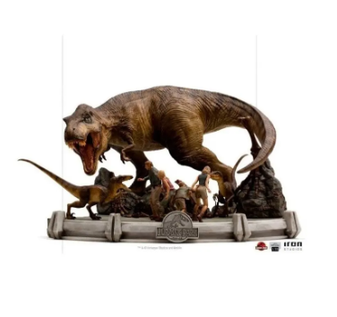 Figura Jurassic Park The Final Scene 1:20 Iron Studios At