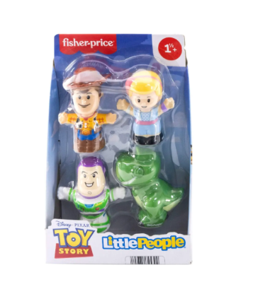 Fisher Price Little People Toy Story X4 Personajes Jkb07