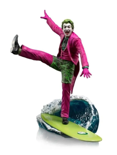 Figura The Joker Deluxe Bds Art 1/10 Batman 66 Iron Studios
