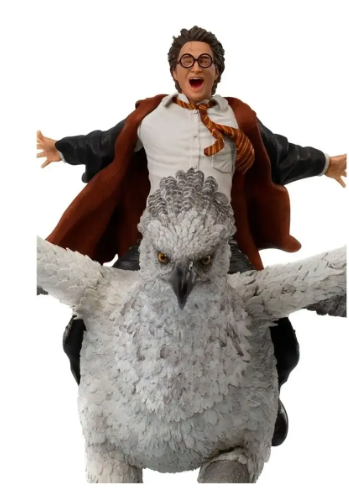 Figura Harry Potter Y Buckbeak Deluxe 1:10 Iron Studios At