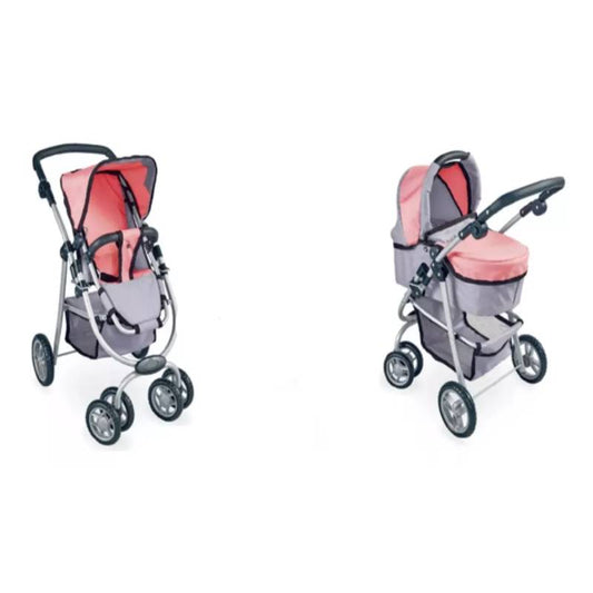 Coche Cuna 2 En 1 Para Muñecas Bebote 1926046 Shine