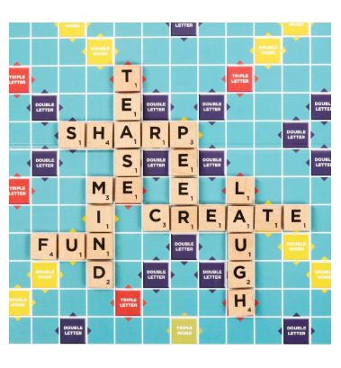 Juego De Mesa Scrabble De Madera Mattel Jgy26