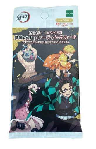 Sobre Demon Slayer Japan Edition Trading Cards 5816