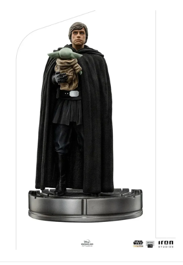 Figura Luke Skywalker And Grogu 1:10 64022-10 Iron Studios