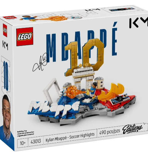 Lego Editions: Kylian Mbappé Fenómenos del Fútbol 43013