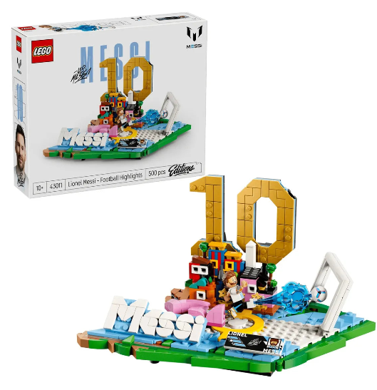 Lego Editions: Lionel Messi Fenómenos del Fútbol 43011