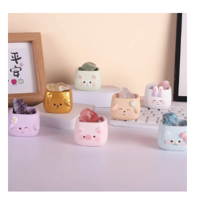 Figura Sorpresa Mini Macetas Animalitos Kl925 Shine