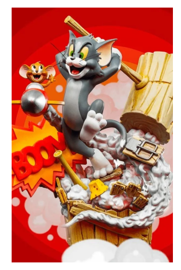 Figura Tom & Jerry Prime Escala 1/3 Iron Studios 90075