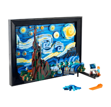 Lego Ideas: La Noche Estrellada De Vincent Van Gogh 21333 2316