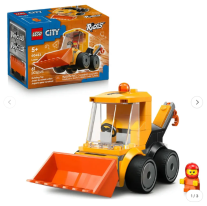 Lego City Vehículos: Cargadora de Obra 60483