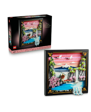 Lego Art: Paisaje Japonés Con Cerezos En Flor 31218 1892 Paisaje Japonés De Flores De Cerejera