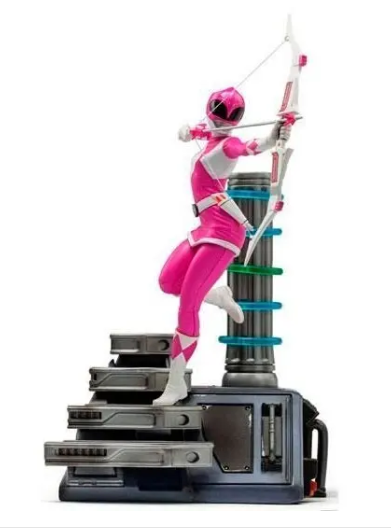 Figura Power Rangers - Pink Ranger 1:10 Iron Studios At