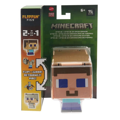 Minecraft Figuras Flippin' Figs HTL43