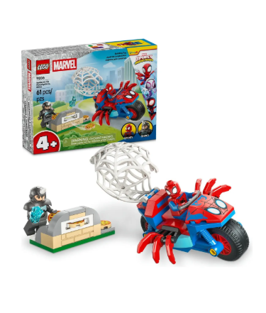 Lego Marvel: Spidey En Su Moto Vs Rhino 11206 61 Spidey Y Sus Amigos
