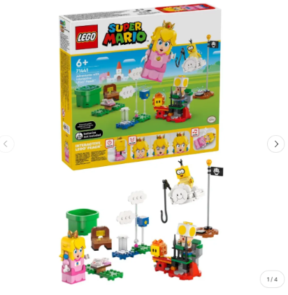 Lego Super Mario: Aventuras interactivas con Peach 71441