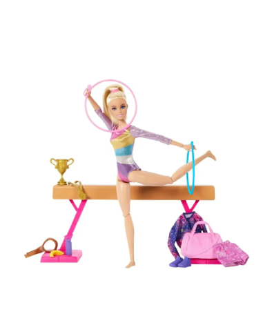 Muñeca Barbie Gimnasta Profesional Hrg52 Mattel