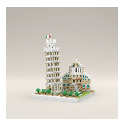 Bloques De Construccion Torre De Pisa 2680 Pcs 3034210 2680