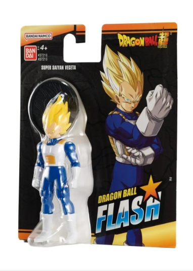 Bandai Dragon Ball Flash Saiyan Vegeta 10cm Articulado 37215
