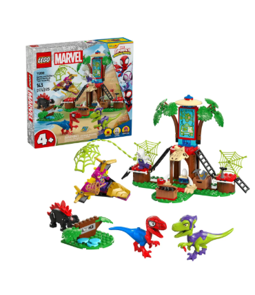 Lego Marvel Spidey And Gobby Raptor Battle At House 11200 143